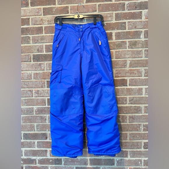 Champion Blue Water & Wind Resistant Lightweight Insulation Cargo Pants lg 10-12 - Picture 1 of 9